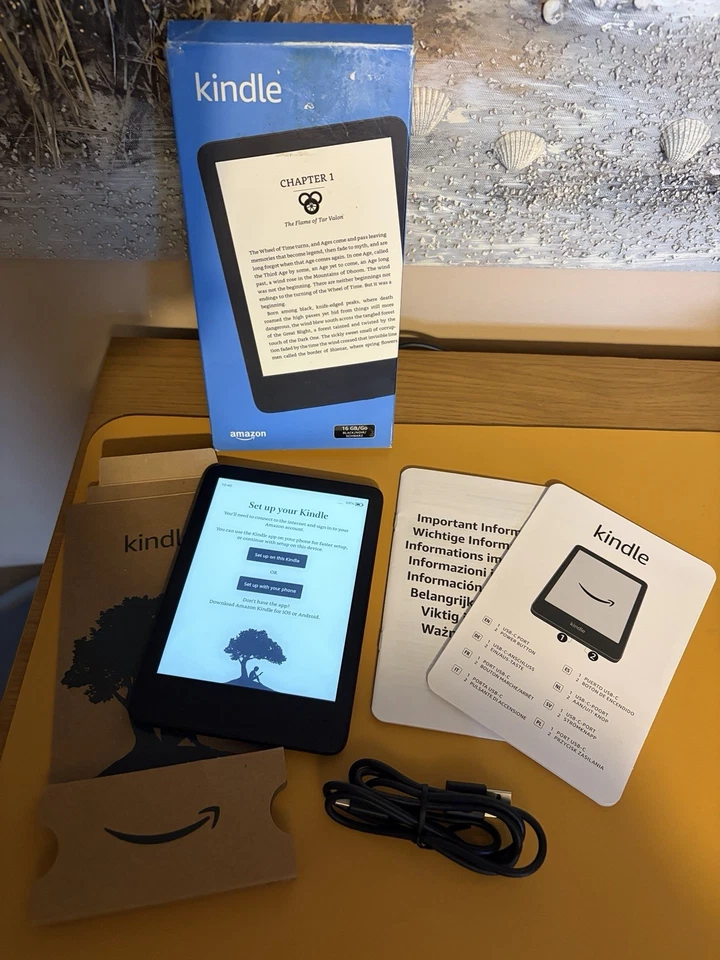 Amazon Kindle 11ª generación - 16 GB - negro - pantalla retroiluminada - Imagen 1 de 1