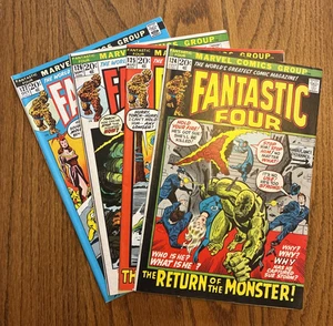 Lot of 4 Fantastic Four #124, 125, 126 & 127 (1972 Bronze Age) - Picture 1 of 17