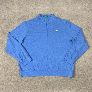 Masters Classics 1/4 Zip Golf Pullover Heather Blue Size XL - Picture 1 of 6