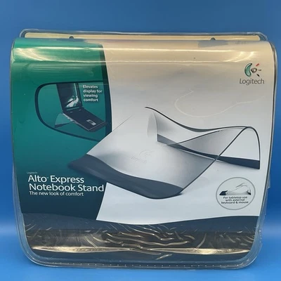 Logitech Alto Express Notebook Laptop MacBookStand  - Hard Plastic Clear  - Image 1 of 4
