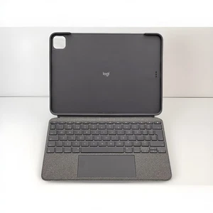 NEW Logitech Combo Touch Keyboard Case - iPad Pro 11-inch - 1 Year Warranty - Picture 1 of 7