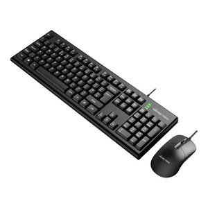 Panther Force Wired Keyboard & Mouse Combo Durable, for Work & Gaming - Picture 1 of 3