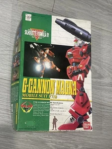 De colección 1992 Bandai Mobile Suit Gundam F91 F71B G-Cannon Magna modelo kit 1/100 - Imagen 1 de 2