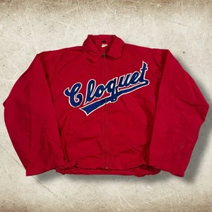 Vintage 60’s Union Made Talon Zip Windbreaker Herrington Jacket Men’s Size M Red - Picture 1 of 11
