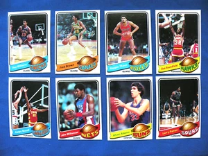 1979/80 Topps Basketball #56-55-52-49-48-46-44-43 complete your set $1.65 each - Picture 1 of 2