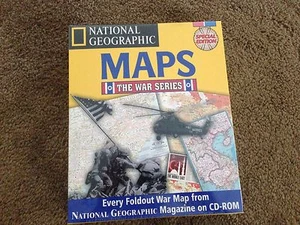 National Geographic MAPS The War Series PC CD-ROM every foldout war map from NGM - Picture 1 of 1