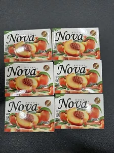 Royal Nova Fruity Soap!! Lot Of 6 Peach Extra Moisturizing Exp 10/26 - Picture 1 of 1