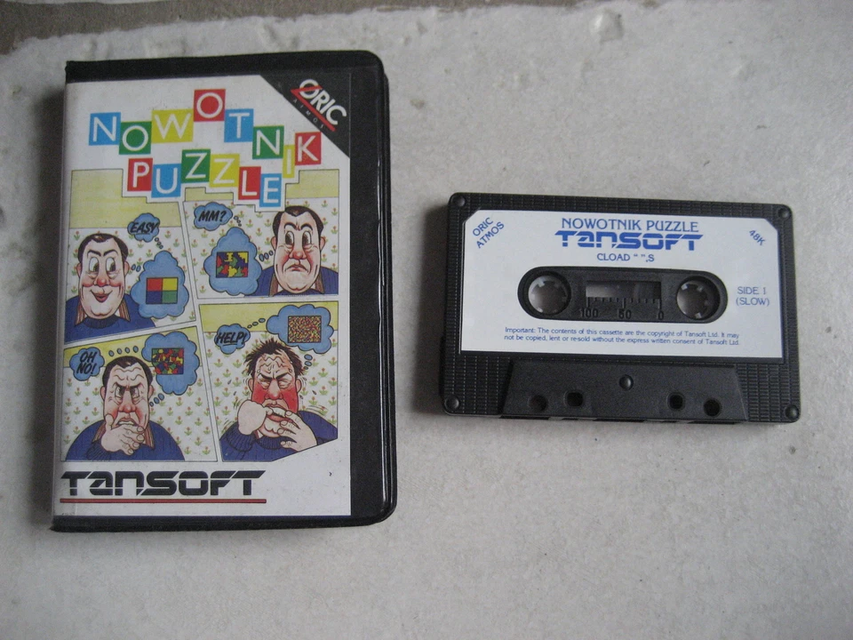 jeu  oric atmos   nowotnik puzzle - Photo 1/1
