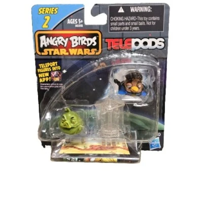 Angry Birds Star Wars Jabba The Hutt Landon Calrissian Serie 2 TELEPODS 2-Pack Foto 1 de 3