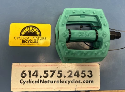 Eclat Centric Pedals - Platform, Composite, 9/16", teal - Image 1 of 4