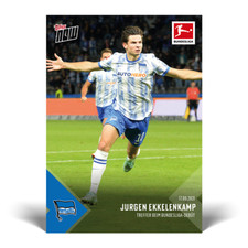 Topps Now Bundesliga 2021-22 - Card 028 - Jurgen Ekkelenkamp - Hertha BSC