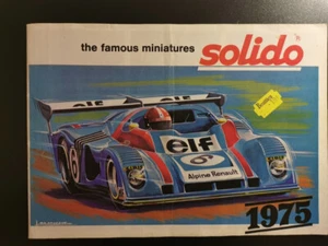 Catalogue SOLIDO - 1975 - Photo 1/2