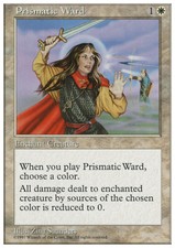 Magic the Gathering MTG Prismatic Ward (53) Fifth Edition   LP