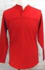 Royal Robbins T-Snap Pullover Heavy/Lined Shirt Jacket Hiking Men's Large Red