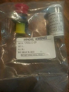 Amphenol TVP02RW-11-35P Circular MIL Spec Socket Connector, Box Mount, 13 Term. - Picture 1 of 1