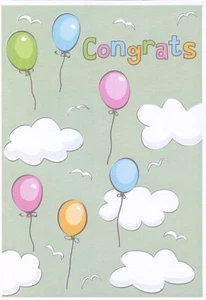 Congrats! - Congratulations Greeting Card - 00981 - Picture 1 of 2