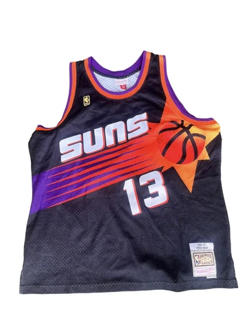 Hardwood Classics Mitchell And Ness NBA Suns Jersey Nash #13 96’-97’ Men’s 2XL Cover