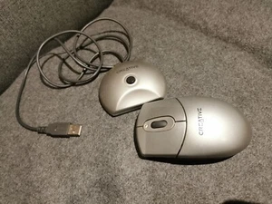 Vintage Creative Wireless Optical Mouse computers Windows USB - Picture 1 of 4