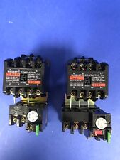 Togami Electric PAK-6H Magnetic Contactors w/ T-11 & G-11 Time Relays, Lot of 2