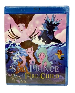 Sea Prince and the Fire Child BLURAY Discotek Sanrio Films (Out of Print) NEW - Foto 1 di 5