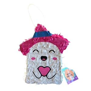 Halloween Piñata New With Tags 8” X 6” X 3”, Mini Ghost Hanging Party Decor Fun - Picture 1 of 9
