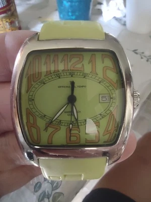 Мужские кварцевые наручные часы Officina Del Tempa фисташковый зеленый цвет - Изображение 1 из 4