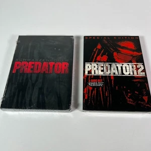 Predator / Predator 2 (DVD, Collector's Edition) Arnold Schwarzenegger Lot (2x) - Picture 1 of 12