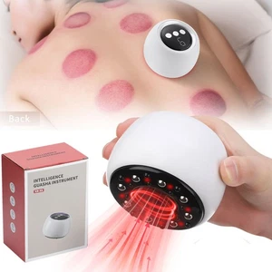 9 Gear Cupping Massager Negative Pressure Cupping Therapy Red Light Hot Compress - Picture 1 of 16