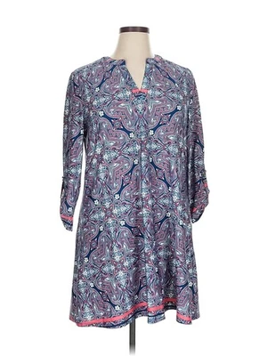 Vestido informal azul XL Petites New Directions para mujer Foto 1 de 4