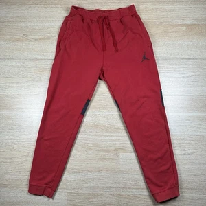Air Jordan DNA Jumpman Sweatpants Mens Large L Red Joggers - Picture 1 of 8