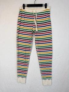 Hannah Anderson Adult Medium Pajama Bottoms PJs Multi-Colored Striped - Picture 1 of 4