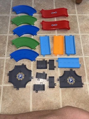 Toy Track Pieces Lot-18 Pc - Image 1 of 3