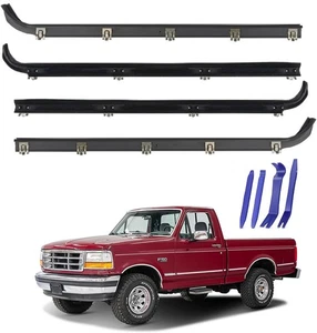 Fensterleiste Sweep Filz Zierleiste Dichtung für 1987-1997 Ford F150 F250 F350 - Bild 1 von 7
