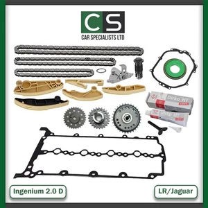 LAND ROVER SPORT VELAR 2.0 D 204DTD AJ20D4 AJ200 204DTA TIMING CHAIN KIT REBUILD - Picture 1 of 17