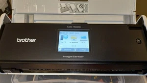 {Brother} [Image Center] {ADS-1500W} Compact Color Desktop Scanner - Picture 1 of 8