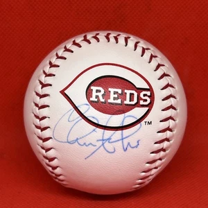 Chris Sabo handsigniert signed OML Baseball AWM COA Cincinnati Reds Ball - Bild 1 von 3