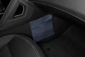 Corvette C7 2014-2019 bolsa de viaje lateral de cuero para pasajeros - gris cibernético 642277994 - Imagen 1 de 1