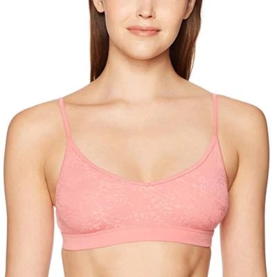 Bralette de encaje desnudo para mujer Calvin Klein QF4046 XS, S, M, L, XL Foto 1 de 2