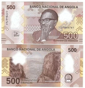 Angola - 500 Kwanzas 2024 UNC P. W161 Polymer Lemberg-Zp - Picture 1 of 1