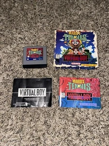 Mario's Tennis Virtual Boy - Complete in Box - Picture 1 of 2