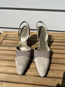 YSL Wildleder spitze Kitten Heels 38,5 - Bild 1 von 4