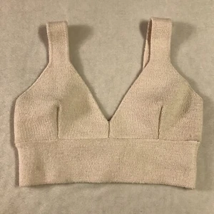 Zara Womens Bra/Top Size Large Beige NWT - Picture 1 of 9