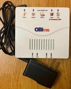 OBIHAI OBi110 Voice Service Bridge and VoIP Telephone Adapter - Afbeelding 1 van 1