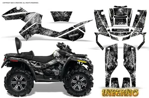 CAN-AM OUTLANDER MAX 500 650 800R GRAPHICS KIT DECALS STICKERS INFERNO S - Bild 1 von 1