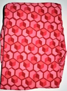 Leggings LuLaRoe Taglia Unica OS San Valentino Cuori Quadrati Rosa Rosso Donna Love - Foto 1 di 1