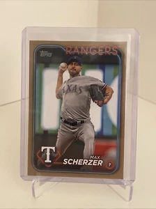 2024 Topps Series 2 - Gold #600 Max Scherzer /2024 - Picture 1 of 2