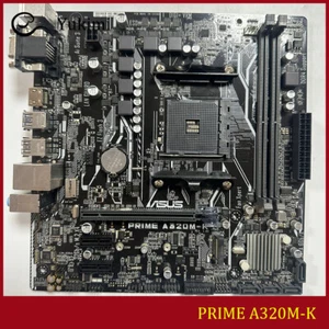 FOR ASUS PRIME A320M-K AMD AM4 DDR4*2 32GB HDMI VGA Motherboard Test OK - Picture 1 of 3