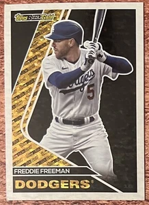 2023 Topps Update Series Black Good Freddie Freeman Los Angeles Dodgers - Picture 1 of 1