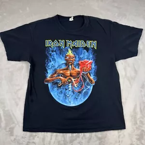 Camiseta Iron Maiden England North American Tour 2012 para hombre talla XL EE. UU. Canadá - Imagen 1 de 6