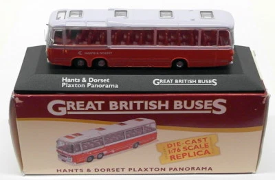 Atlas Editions 1/76 Scale 4 655 122 - Plaxton Panorama - Hants & Dorset - Image 1 of 3